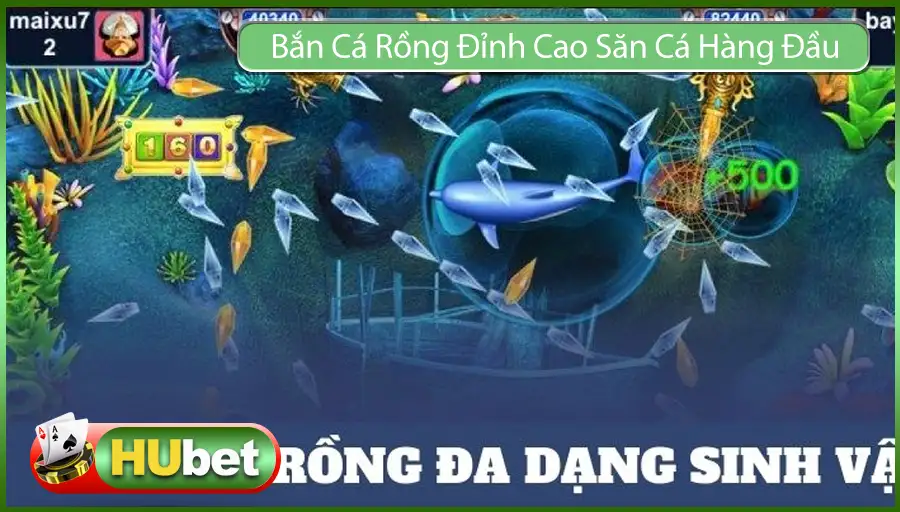 Bắn Cá Rồng Đỉnh Cao Săn Cá Hàng Đầu Thị Trường Đổi Thưởng 