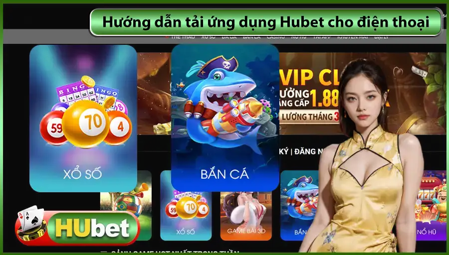 Hướng dẫn tải ứng dụng Hubet cho điện thoại